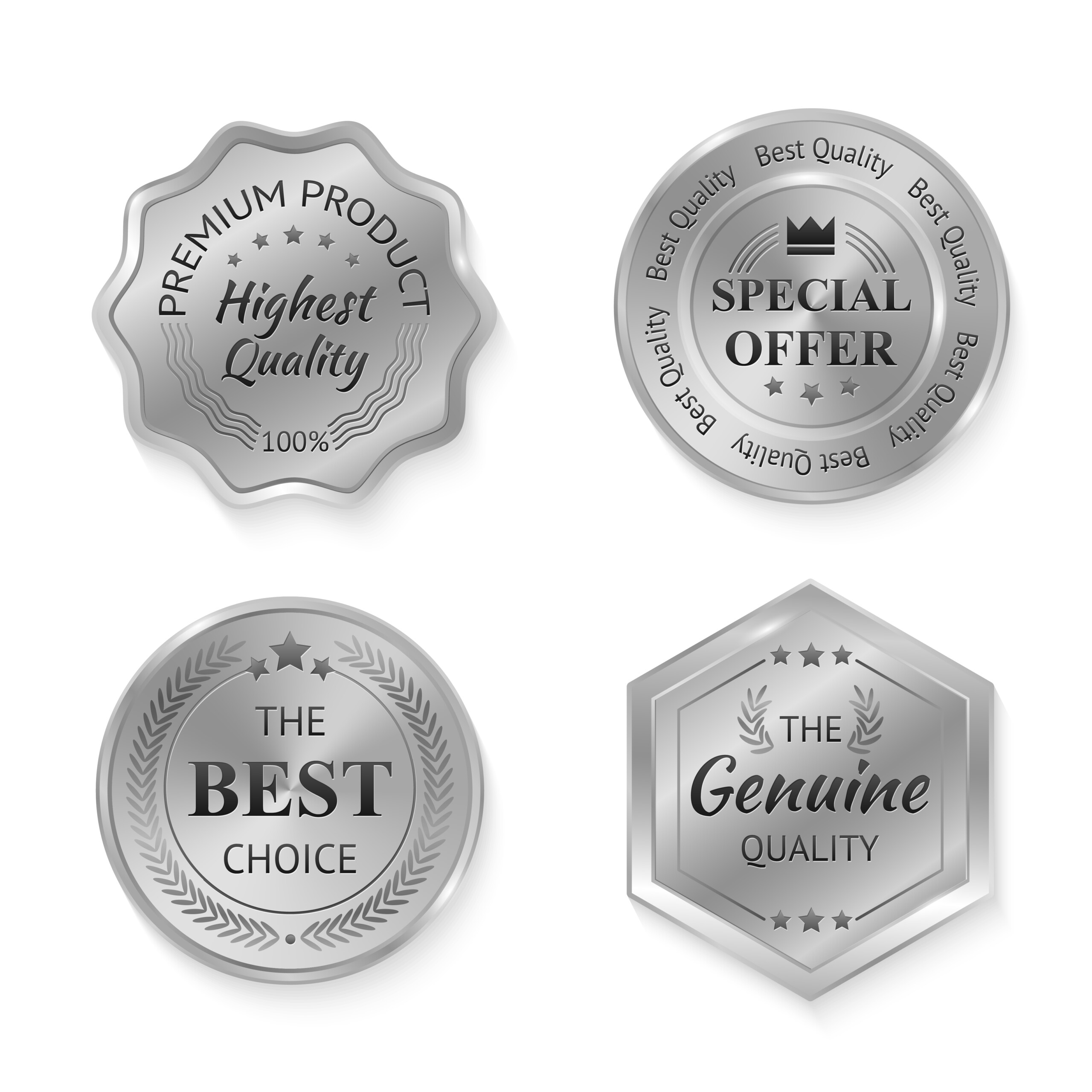 Gold & Silver Stickers - Image 2